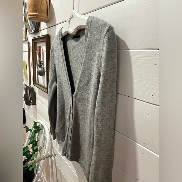 ONLY Classic Gray cardigan size L - Picture 6 of 9
